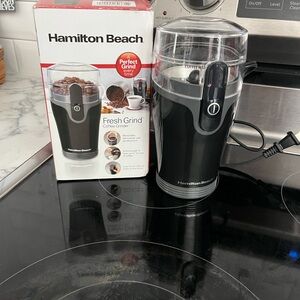 Hamilton Beach Black Electric Coffee Grinder